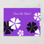 日救付70歳の誕生日パーティパープル発表 ポストカード (正面)