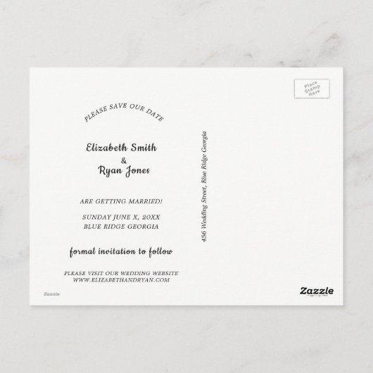 日救付、お知らせ、写真 ポストカード (裏面)