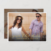 日救付 | ゴールデンアナウンスの日付を保存 案内ポストカード (正面/裏面)