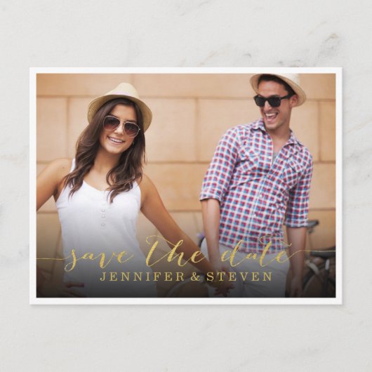 日救付 | ゴールデンアナウンスの日付を保存 案内ポストカード (正面)