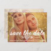 日救付 |セーブ・ザ・デート案内 案内ポストカード (正面/裏面)