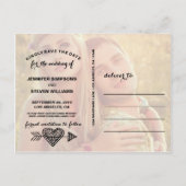 日救付 |セーブ・ザ・デート案内 案内ポストカード (裏面)