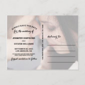 日救付 |セーブ・ザ・デート案内 案内ポストカード (裏面)