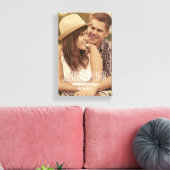 日救付 |日付キャンバスの保存写真 キャンバスプリント (インサイチュ (リビング))