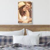 日救付 |日付キャンバスの保存写真 キャンバスプリント (インサイチュ (寝室))