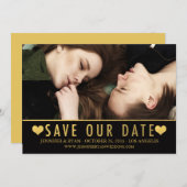 日救付 |日付金ゴールドの保存 セーブザデート (正面/裏面)