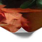 日救付/秋の結婚式ブーケ ポスター (角)