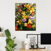 日救付/秋の結婚式ブーケ ポスター (ホームオフィス)