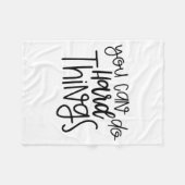 日教師用シャツ懸命事女キッド フリースブランケット (正面(横))