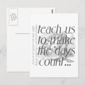 日数 ポストカード (正面/裏面)