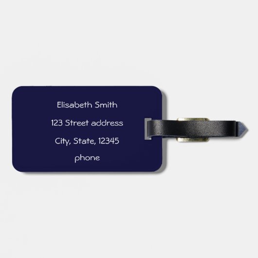 日日本のの出の際の竹のこけし人形 ラゲッジタグ (裏面横)