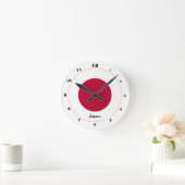 日日本の本トレンディーファッション/デザイン時計 ラウンド壁時計 (ホーム)