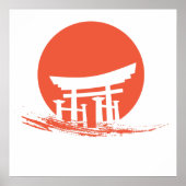 日日本の神社 ポスター (正面)