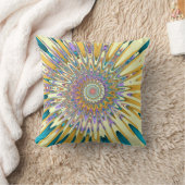 日時計フラクタル クッション (ブランケット)