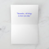 日時計 カード (内部)