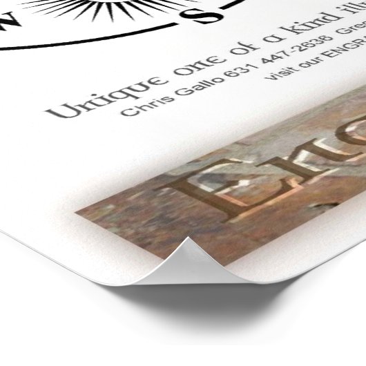 日時計 ポスター (角)