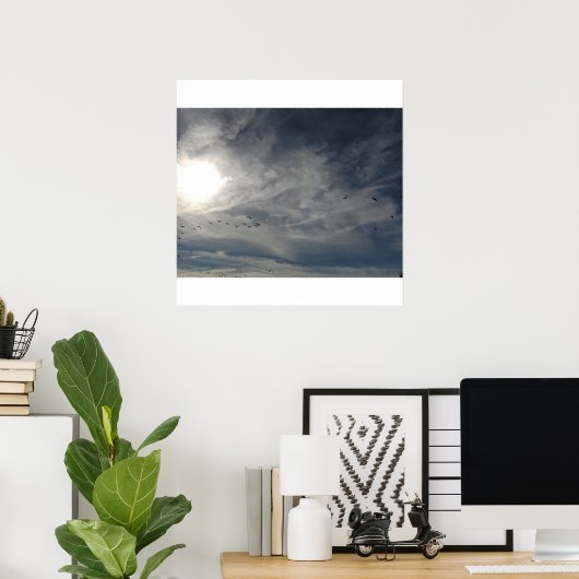 日晒し ポスター (ホームオフィス)