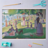 日曜の午後、セウラト州ラグランデジャッテ 薄葉紙 (クラフト)