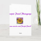 日曜乗り物のグリーティングカード カード (裏面)