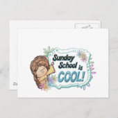 日曜学校クールだ! ポストカード (正面/裏面)