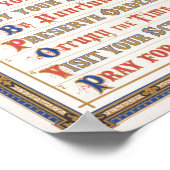 日曜学校先生の職務 | ルイスプラン ポスター (角)