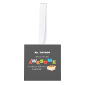 日曜学校先生感謝の日素晴らし, キューブオーナメント (正面)