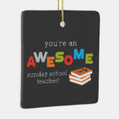 日曜学校先生鑑賞素晴らし日 セラミックオーナメント (右)