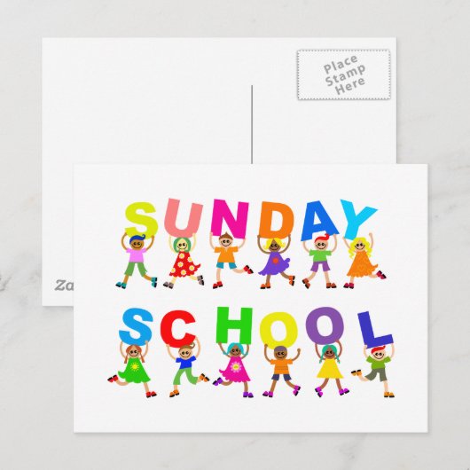 日曜学校 ポストカード (正面/裏面)