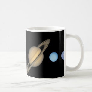 日曜日および惑星 コーヒーマグカップ