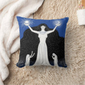 日曜日および月の枕の作成 クッション (ブランケット)