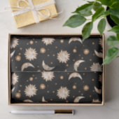 日曜日および月の黒 薄葉紙 (ギフト)