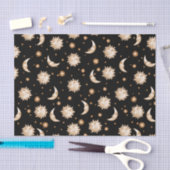 日曜日および月の黒 薄葉紙 (クラフト)