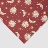 日曜日および月 薄葉紙 (詳細)