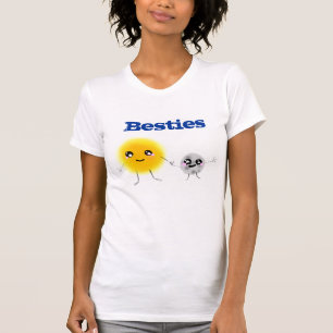 日曜日および月Besties Tシャツ