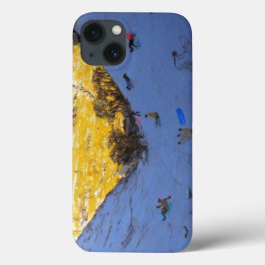 日曜日および雪2007年 Case-Mate iPhoneケース (裏面)