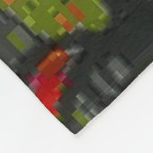 日曜日くまのネイティブアメリカンの記号のフリースブランケット フリースブランケット (角)