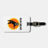 日曜日くま ラゲッジタグ (正面横)