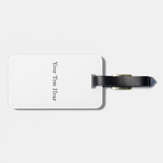 日曜日くま ラゲッジタグ (裏面横)