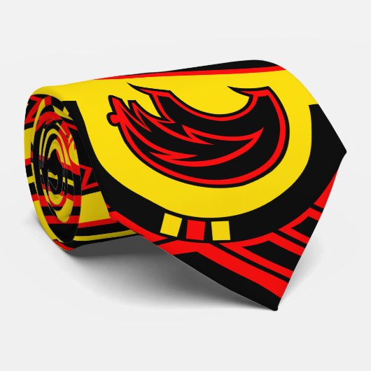 日曜日くま(赤い) ネクタイ (ロール)