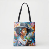 日曜日で教会の準備ができている トートバッグ (正面)