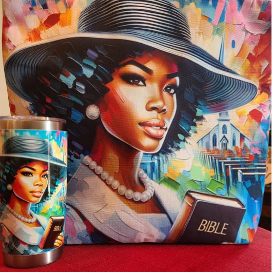 日曜日で教会の準備ができている トートバッグ