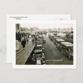 日曜日に忙し車、ロングビーチ、NYヴィンテージ ポストカード (正面/裏面)