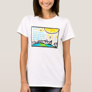 日曜日に浴すること Tシャツ