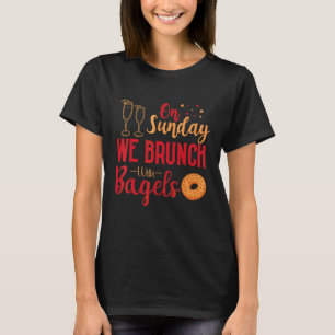 日曜日に私たちはバーゲルブレックファーストブランチとブランチ Tシャツ
