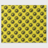 日曜日のあなたの色およびフラッシュ ラッピングペーパー (フラット)