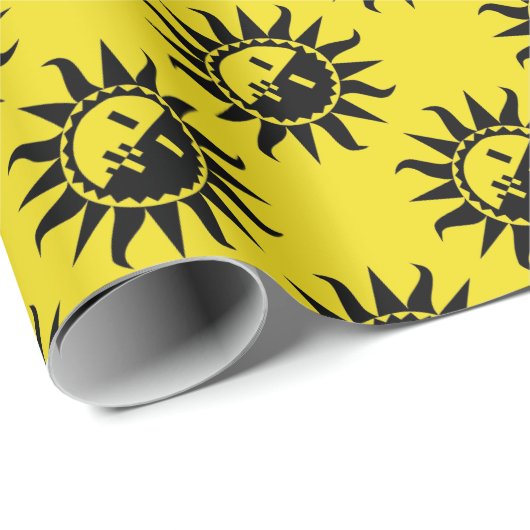 日曜日のあなたの色およびフラッシュ ラッピングペーパー (ロールコーナー)