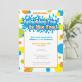 日曜日のおもしろいをはねかけること 招待状 (スタンド正面)