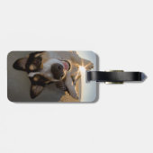 日曜日のおもしろい ラゲッジタグ (裏面横)