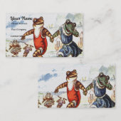 日曜日のおもしろい 名刺 (正面/裏面)