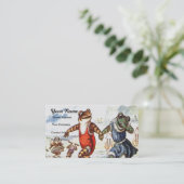 日曜日のおもしろい 名刺 (スタンド正面)